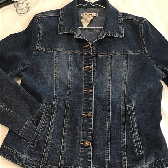 ami jean jacket
